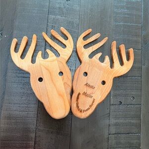 Alaska Moose Antler Salad & Pasta Servers